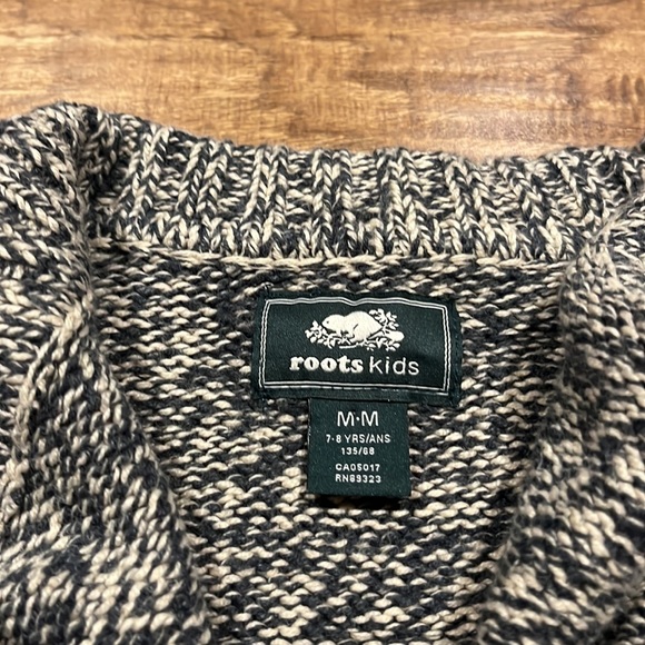 Roots open hanging oversized cardigan - Picture 4 of 11